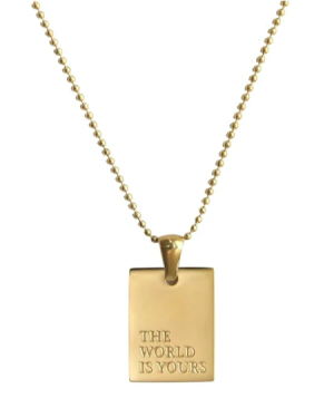 collier the world is yours